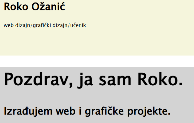 Web projekt